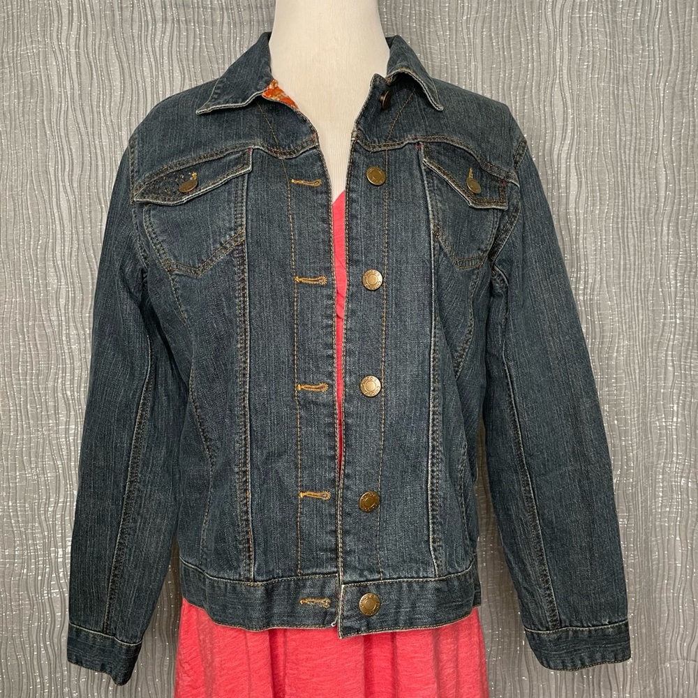 Chico’s denim jacket - Picture 2 of 10